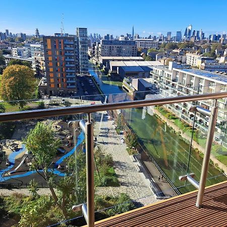 Cozy Double Room With Large En Suite Near Canary Wharf London With Amazing Views In A Shared Apartment Exteriör bild